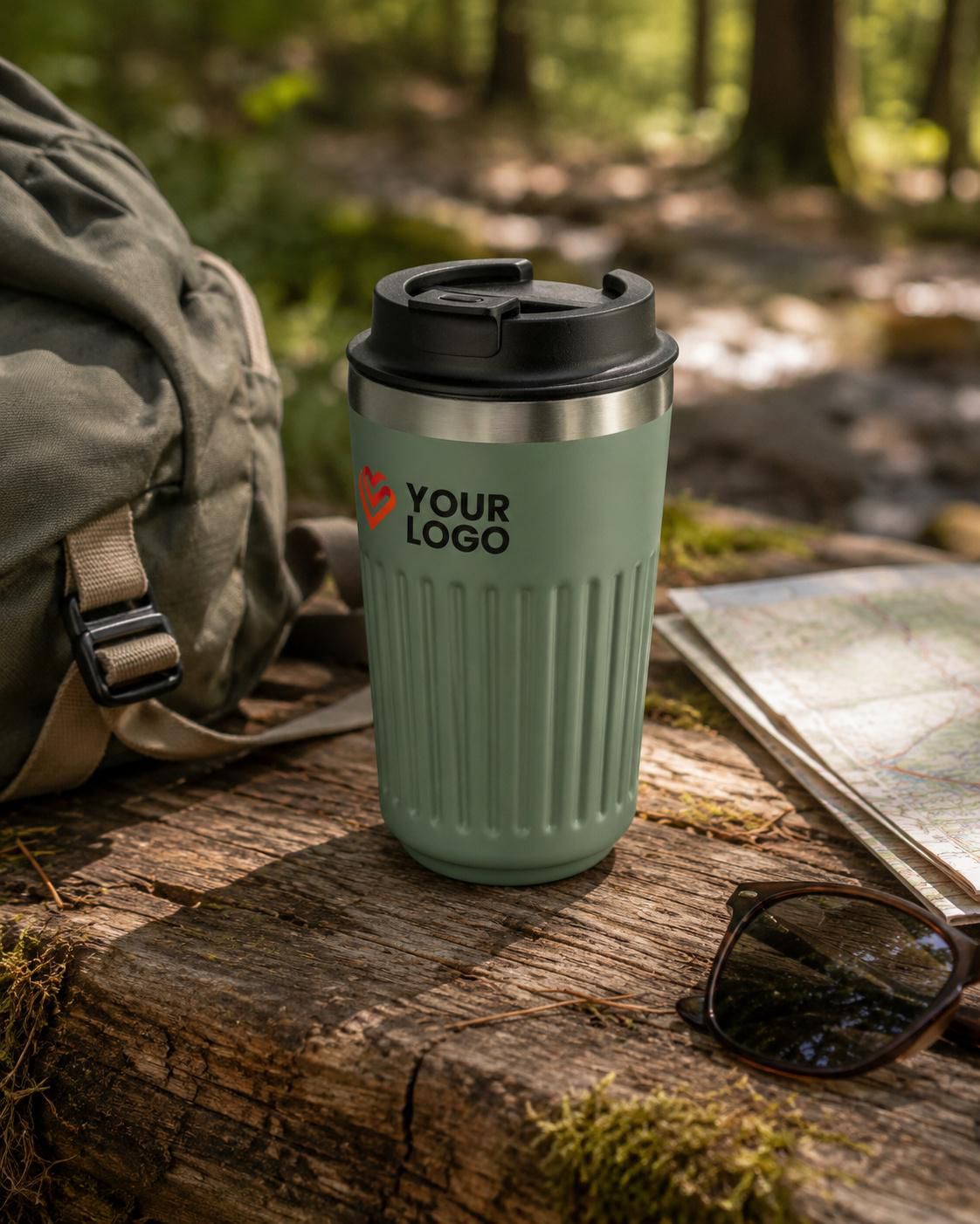 Travel mug Chiara | Recycled | 400 ml