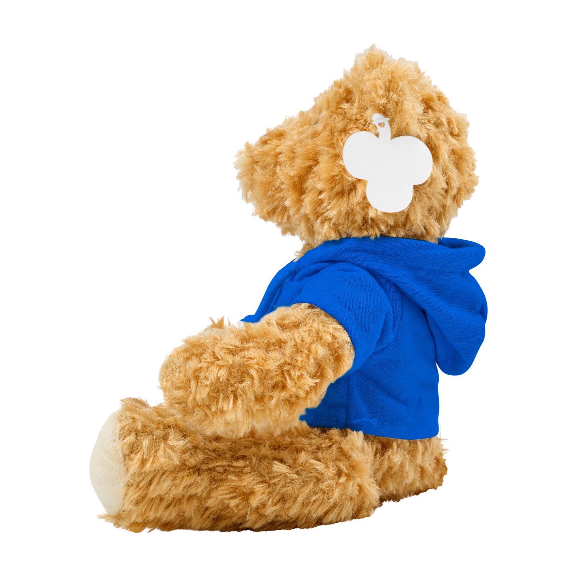 Oso de peluche con sudadera Monty