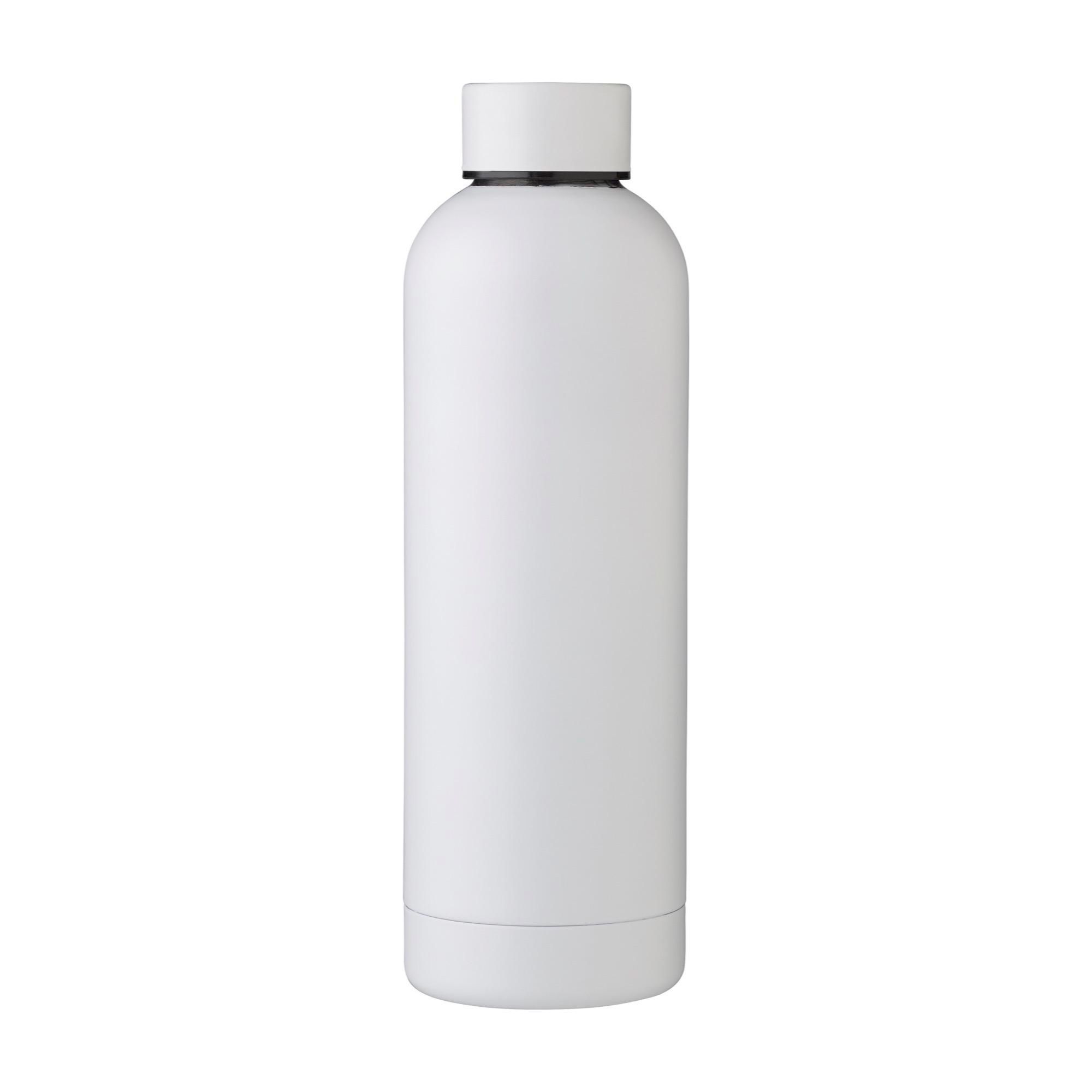 Botella de acero inox. reciclado Isaiah 500 ml