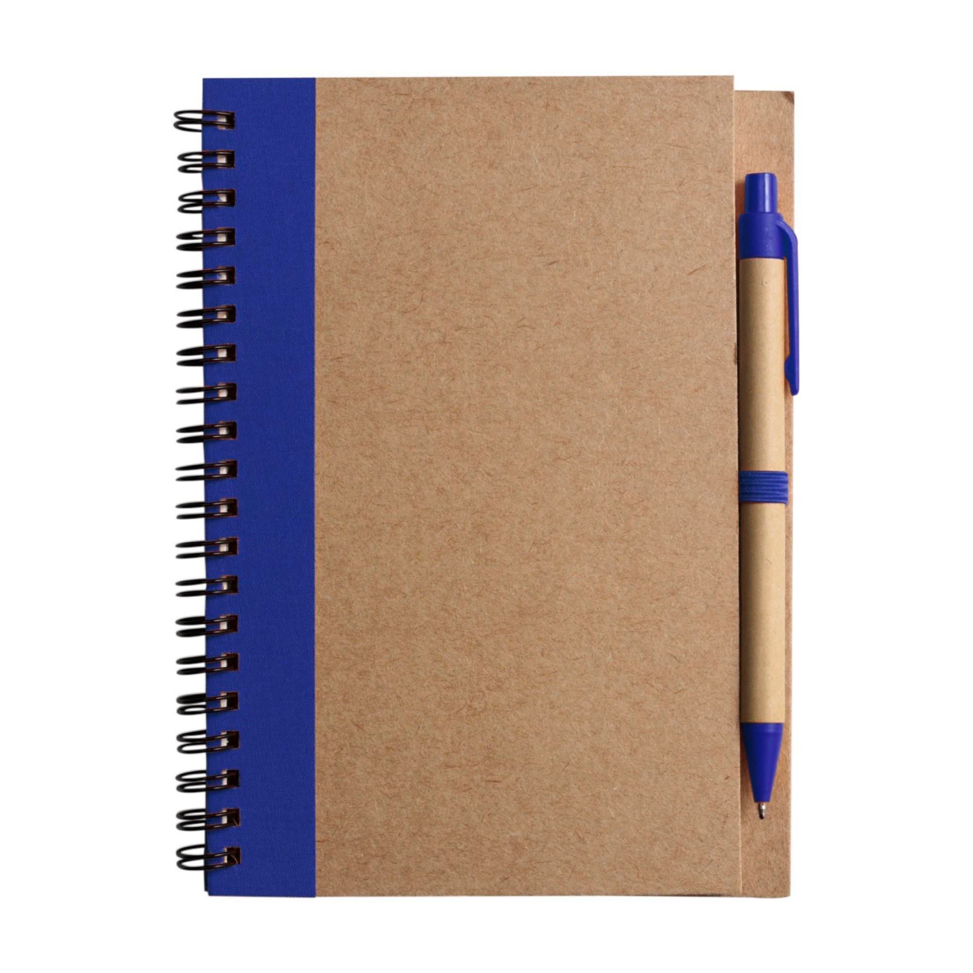 Cuaderno Stella | Cartón reciclado | Rayado | Bolígrafo