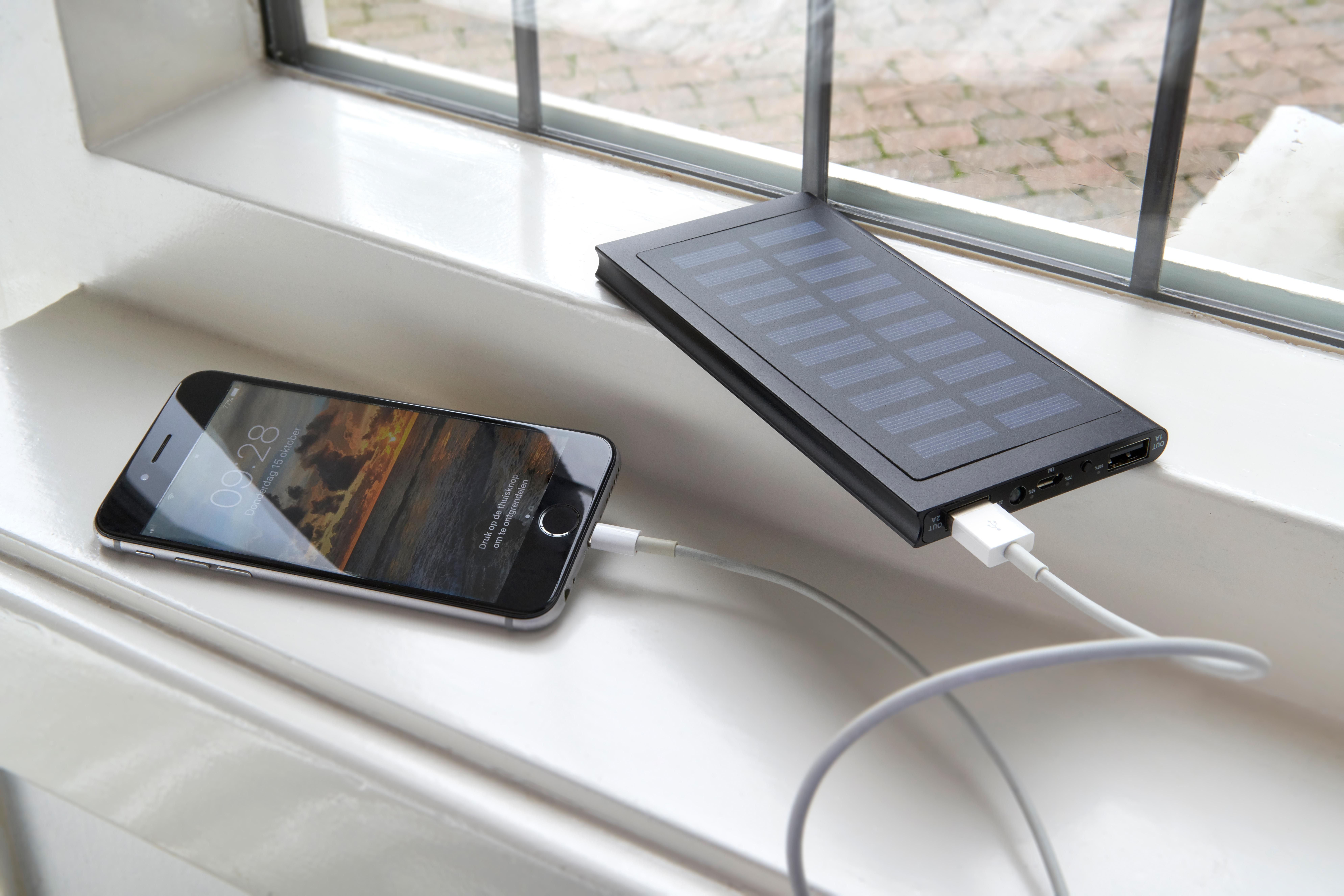 Solar power bank Sonne | 8,000 mAh