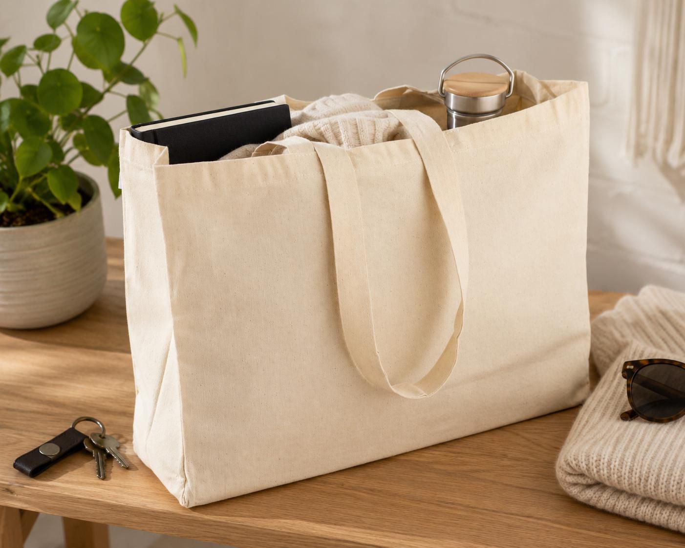 Shopping bag Imogen | OEKO-TEX cotton | 220 g/m²