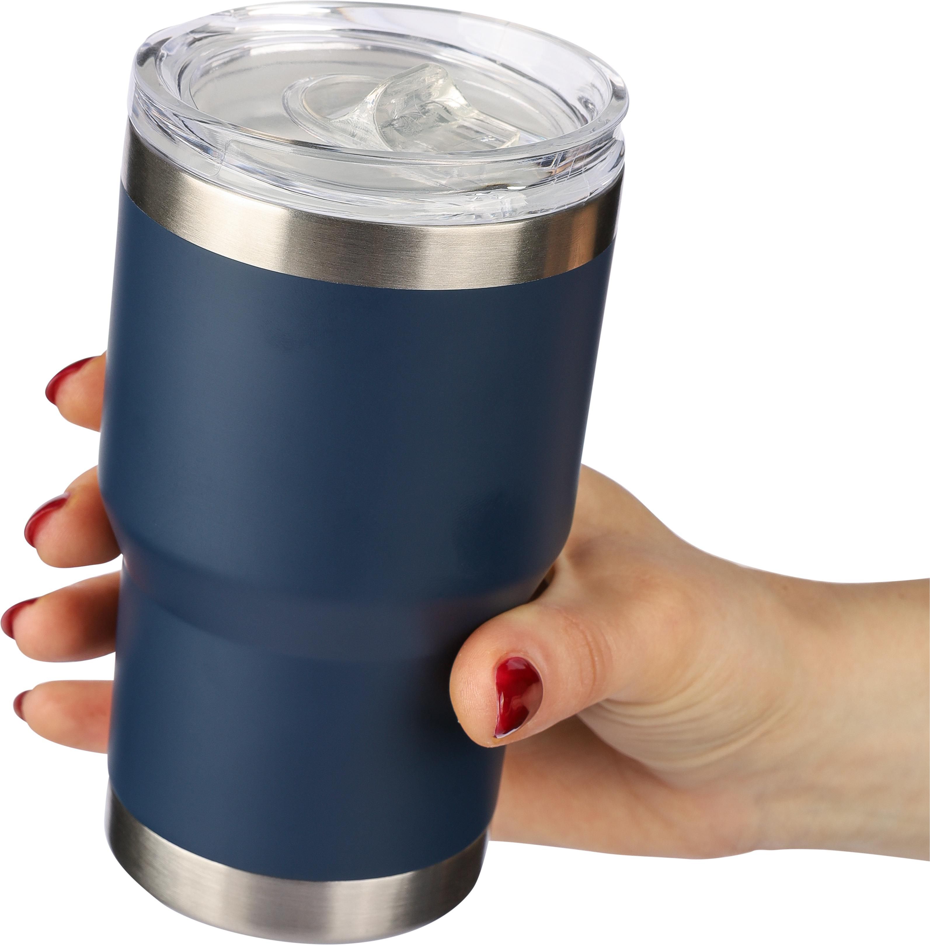 Travel mug Ayen | Recycled stainless steel | 350 ml | Ceramic coating