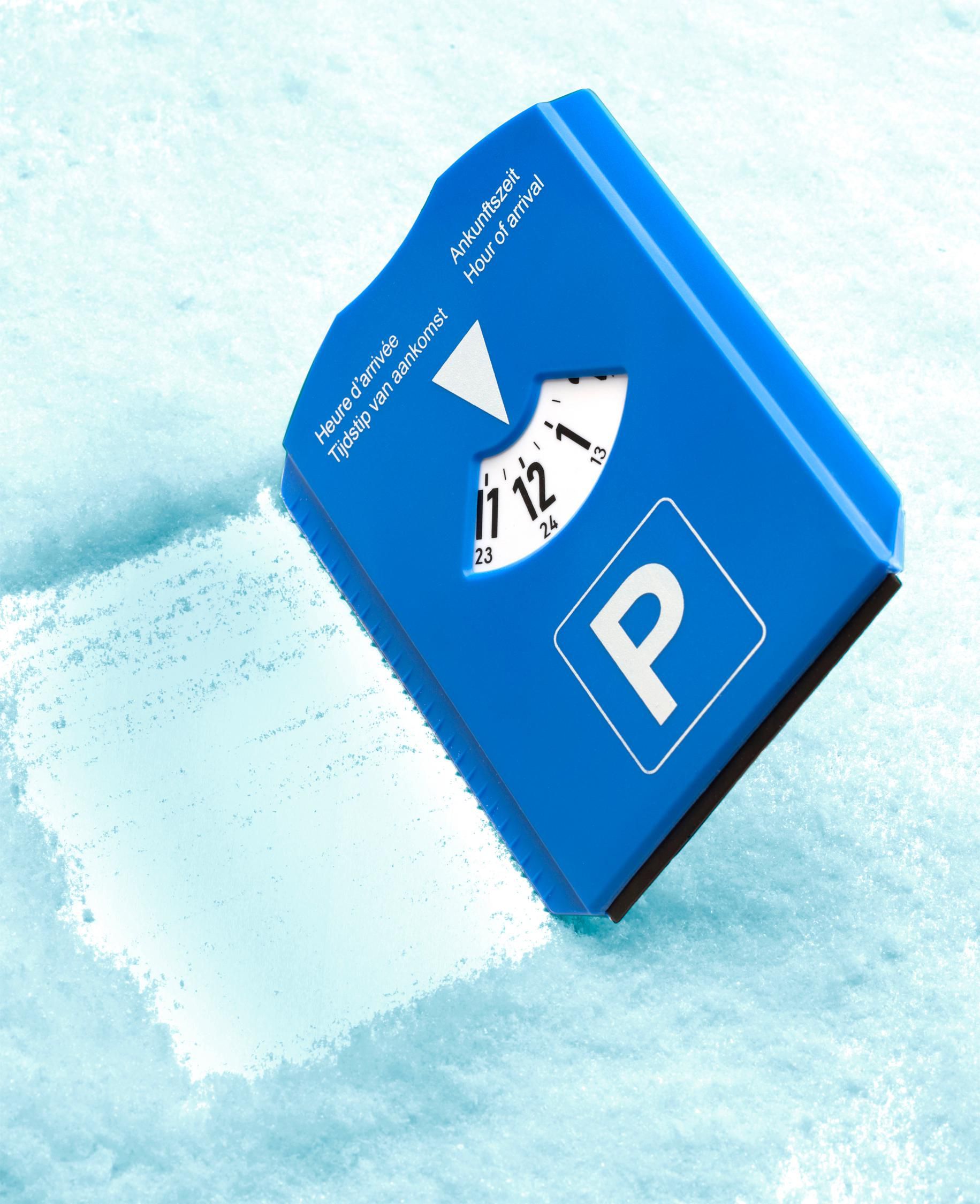 Parking disc with ice scraper Teddie