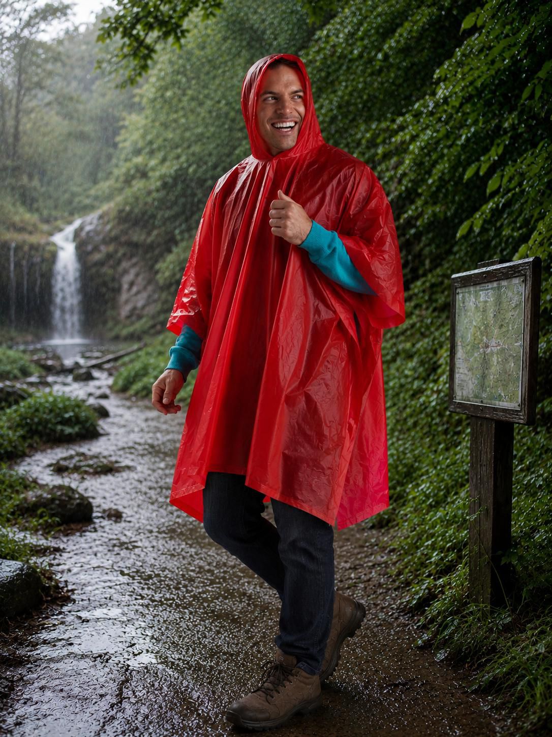 Poncho de PVC Pippa