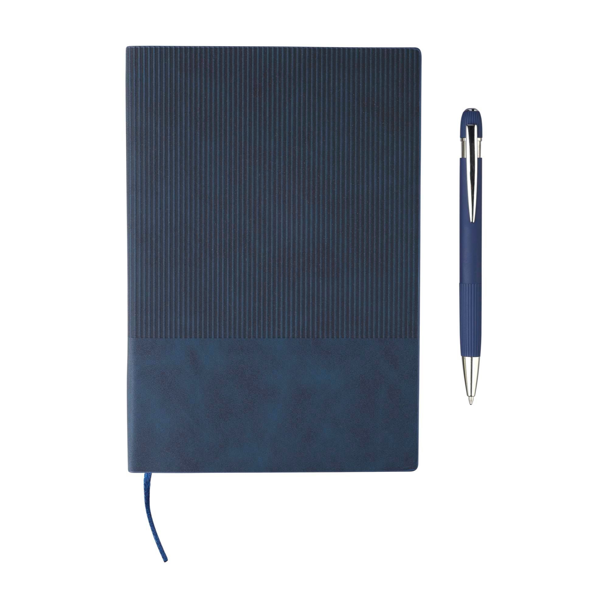 Notebook set Tarek | Recycled synthetic leather | A5 | With ballpen