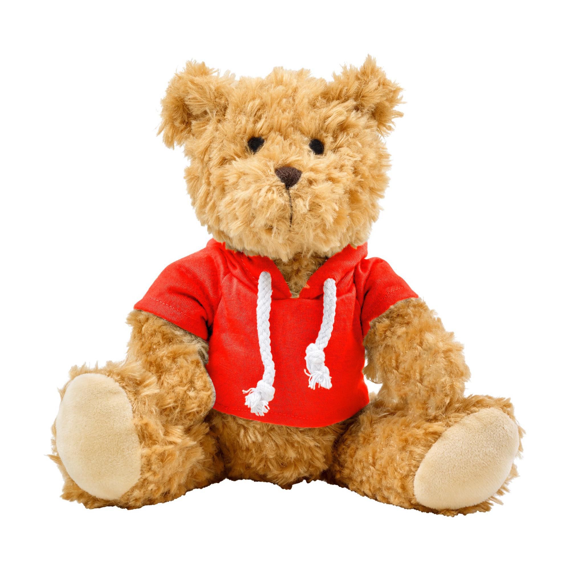 Oso de peluche con sudadera Monty