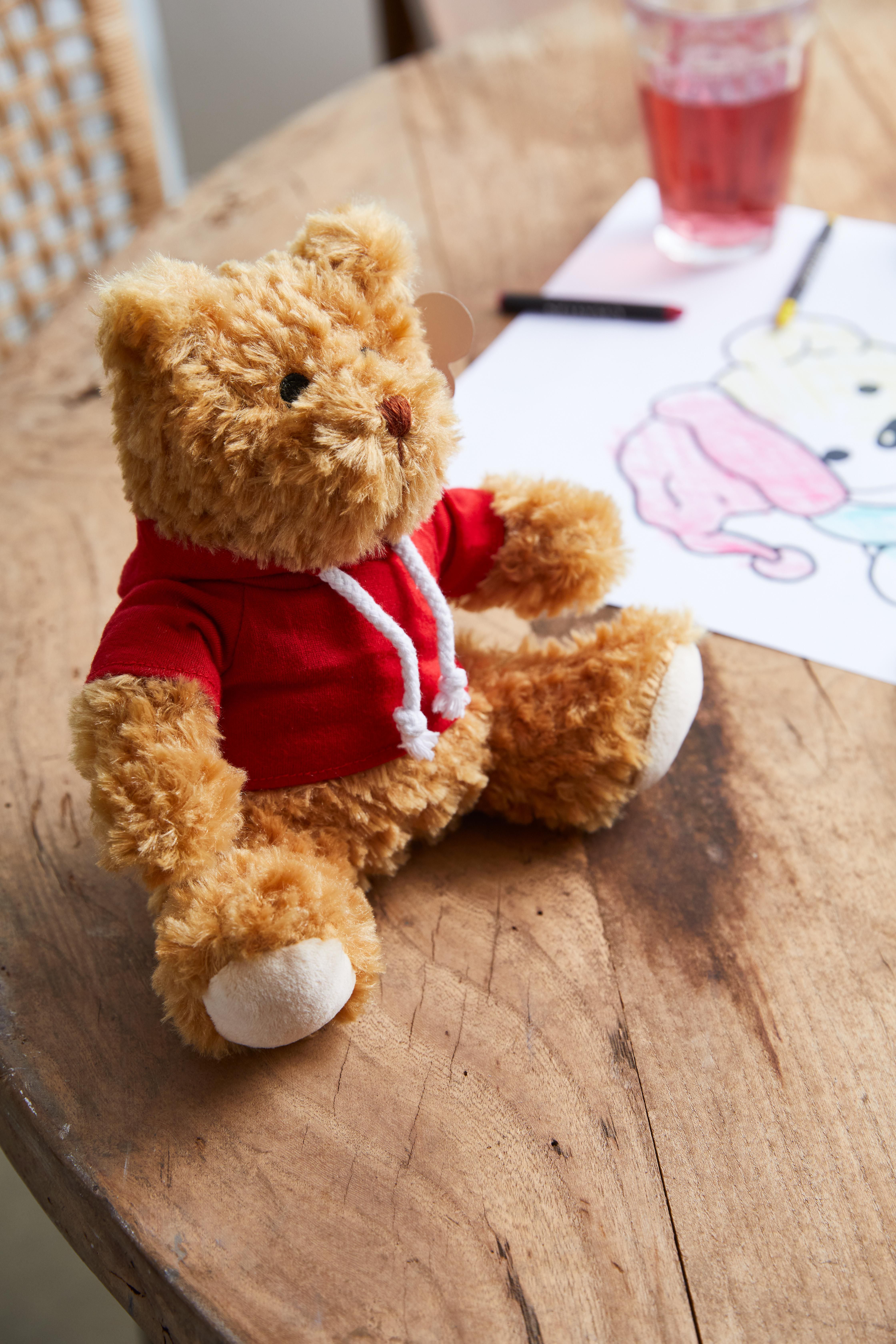 Oso de peluche con sudadera Monty