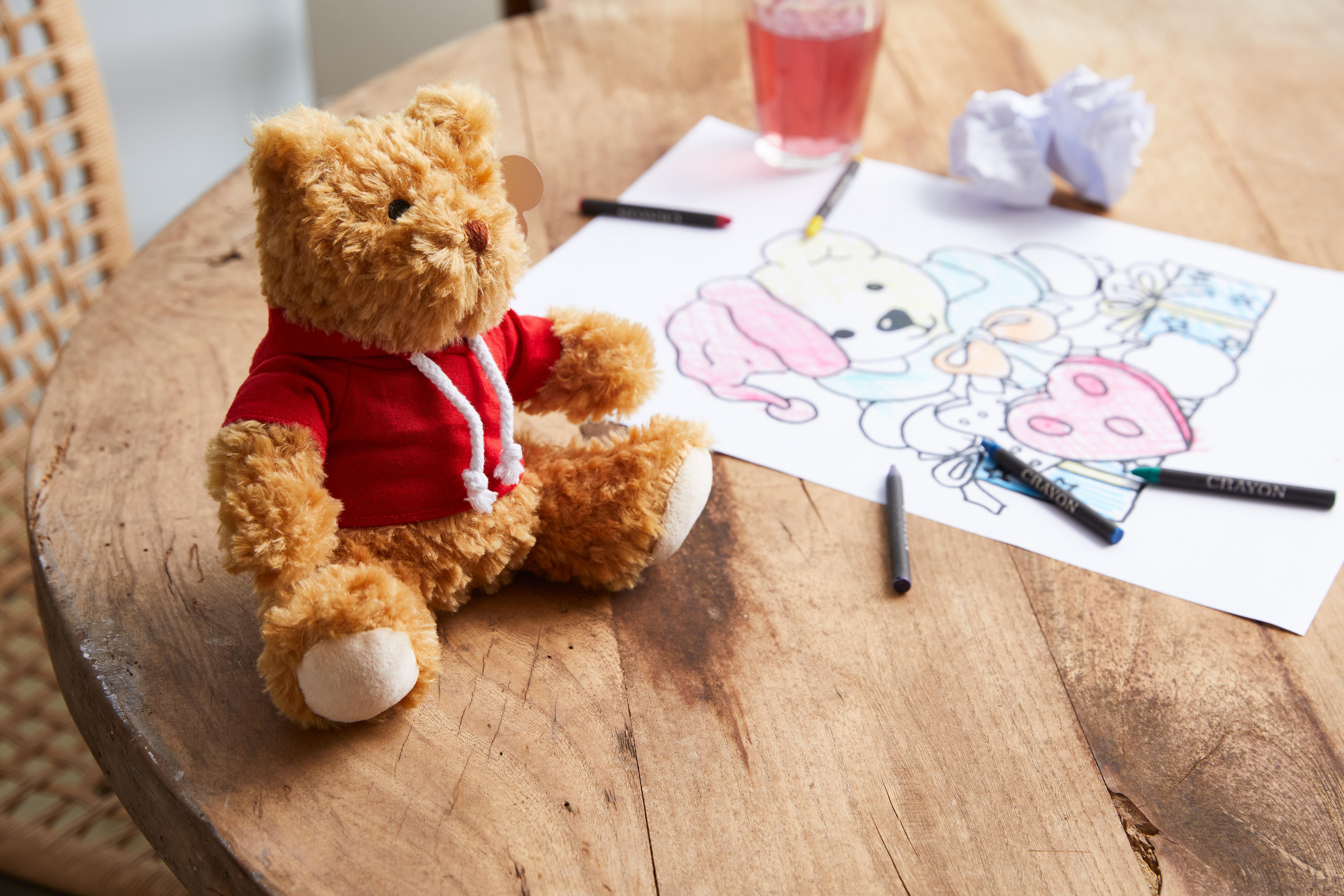 Oso de peluche con sudadera Monty