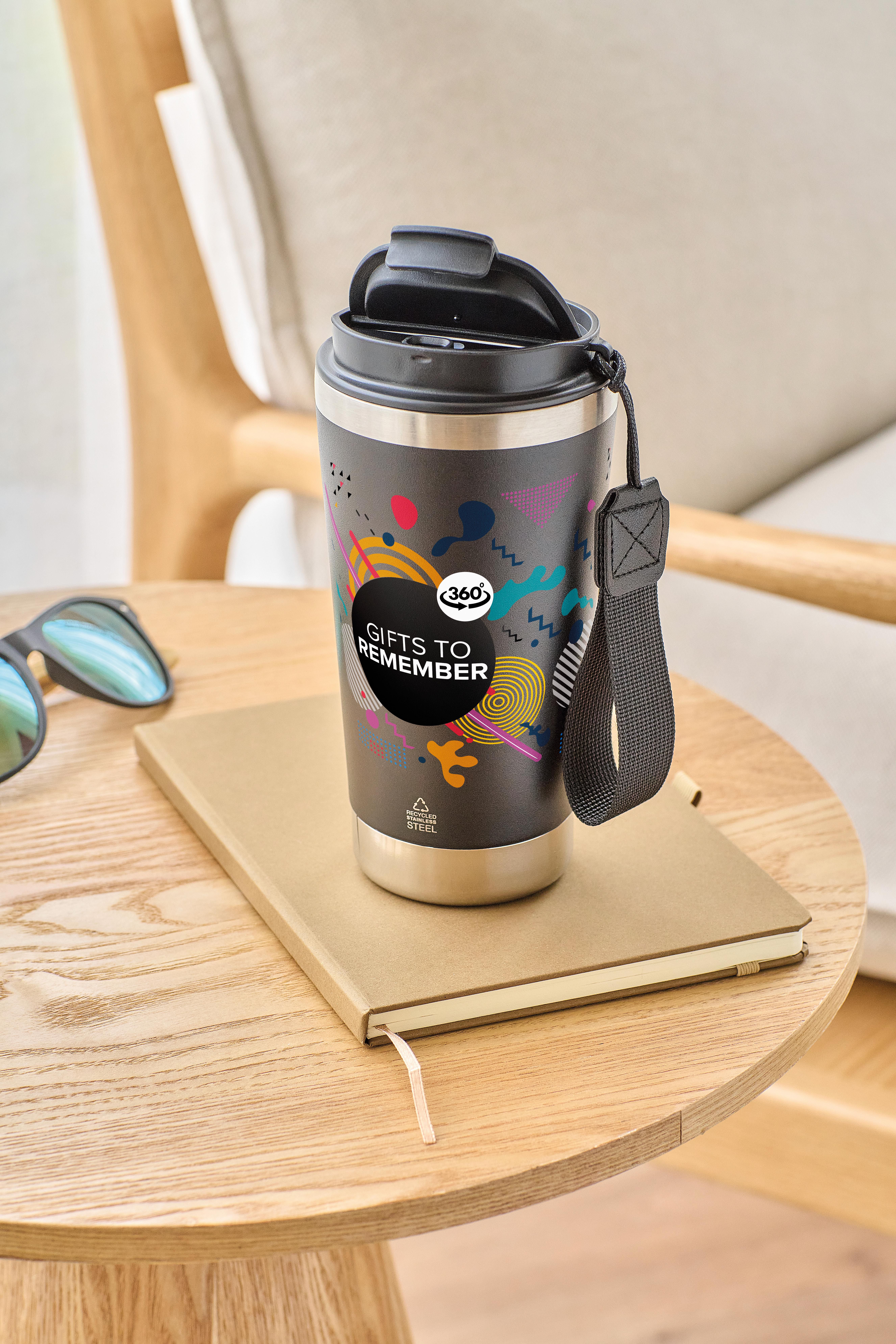 Double-walled travel mug Kayla | Recycled | 500 ml