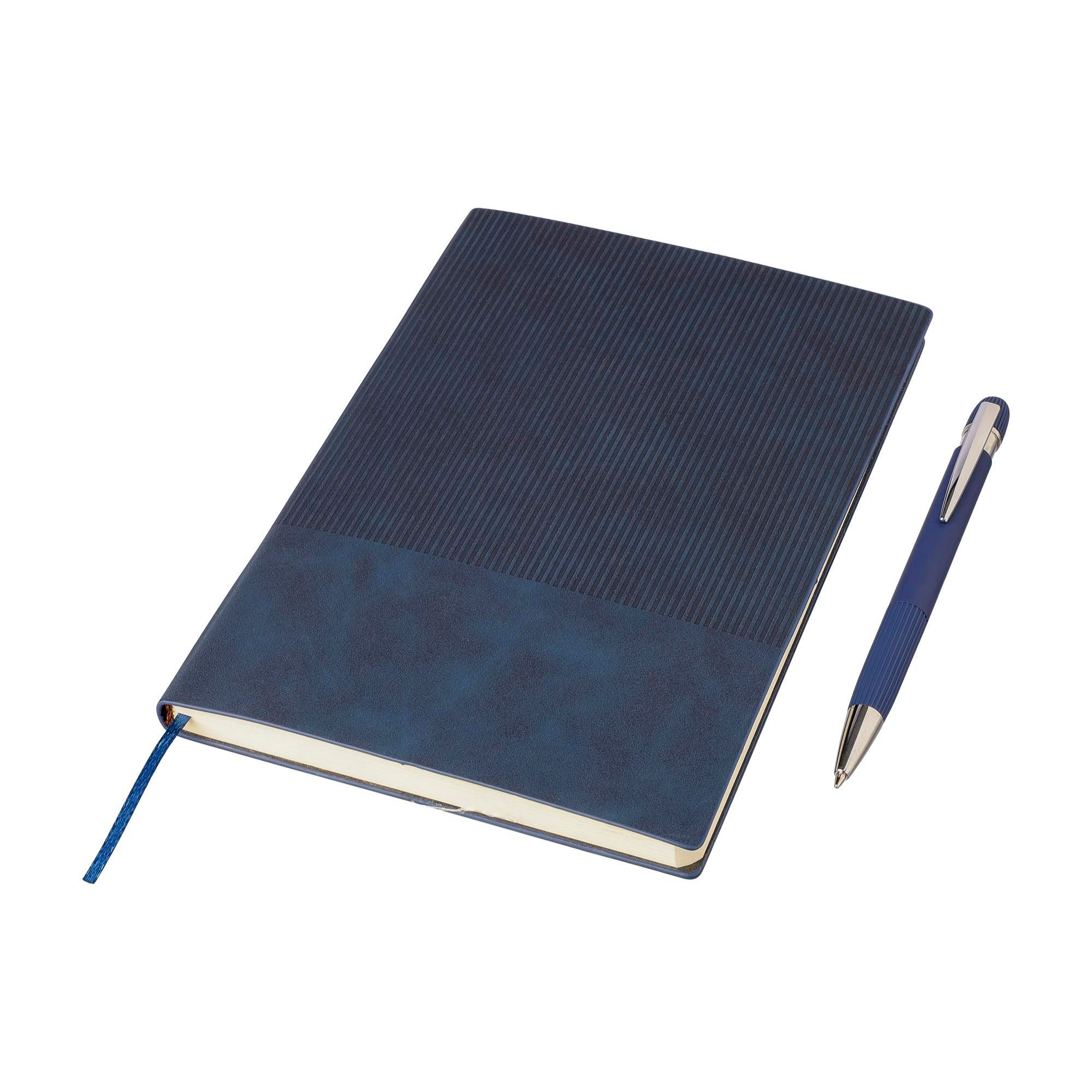 Notebook set Tarek | Recycled synthetic leather | A5 | With ballpen