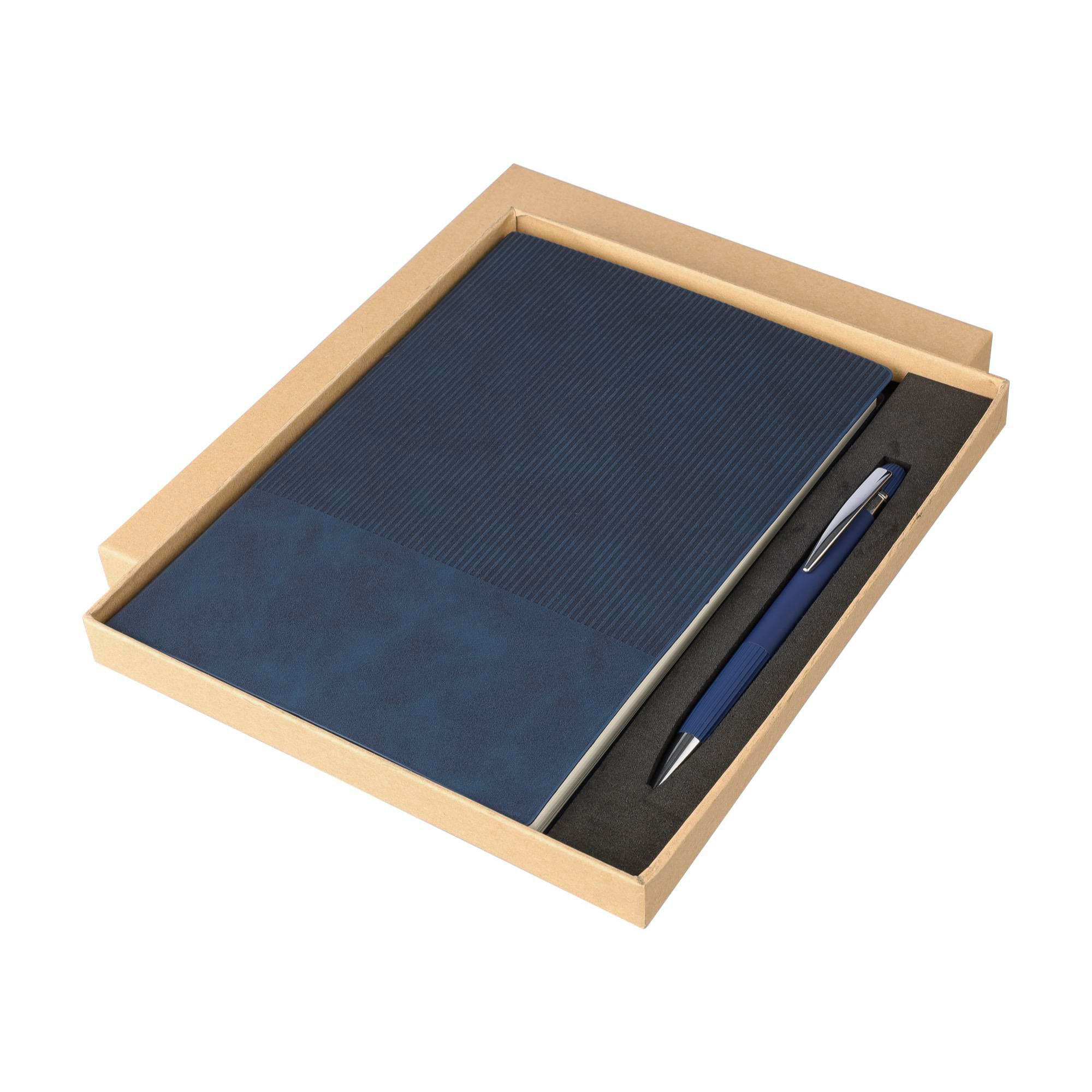 Notebook set Tarek | Recycled synthetic leather | A5 | With ballpen