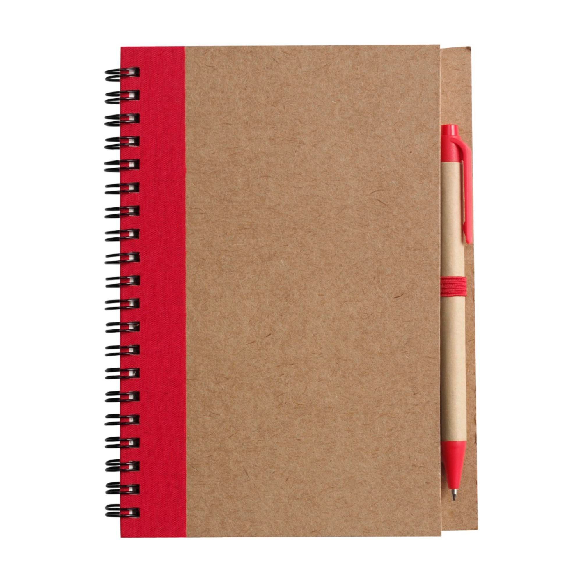 Cuaderno Stella | Cartón reciclado | Rayado | Bolígrafo