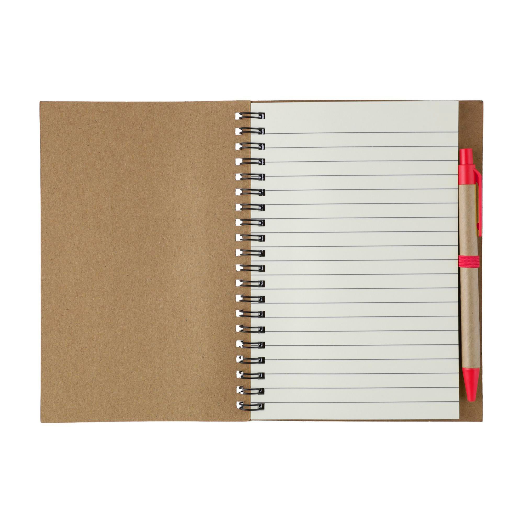 Cuaderno Stella | Cartón reciclado | Rayado | Bolígrafo