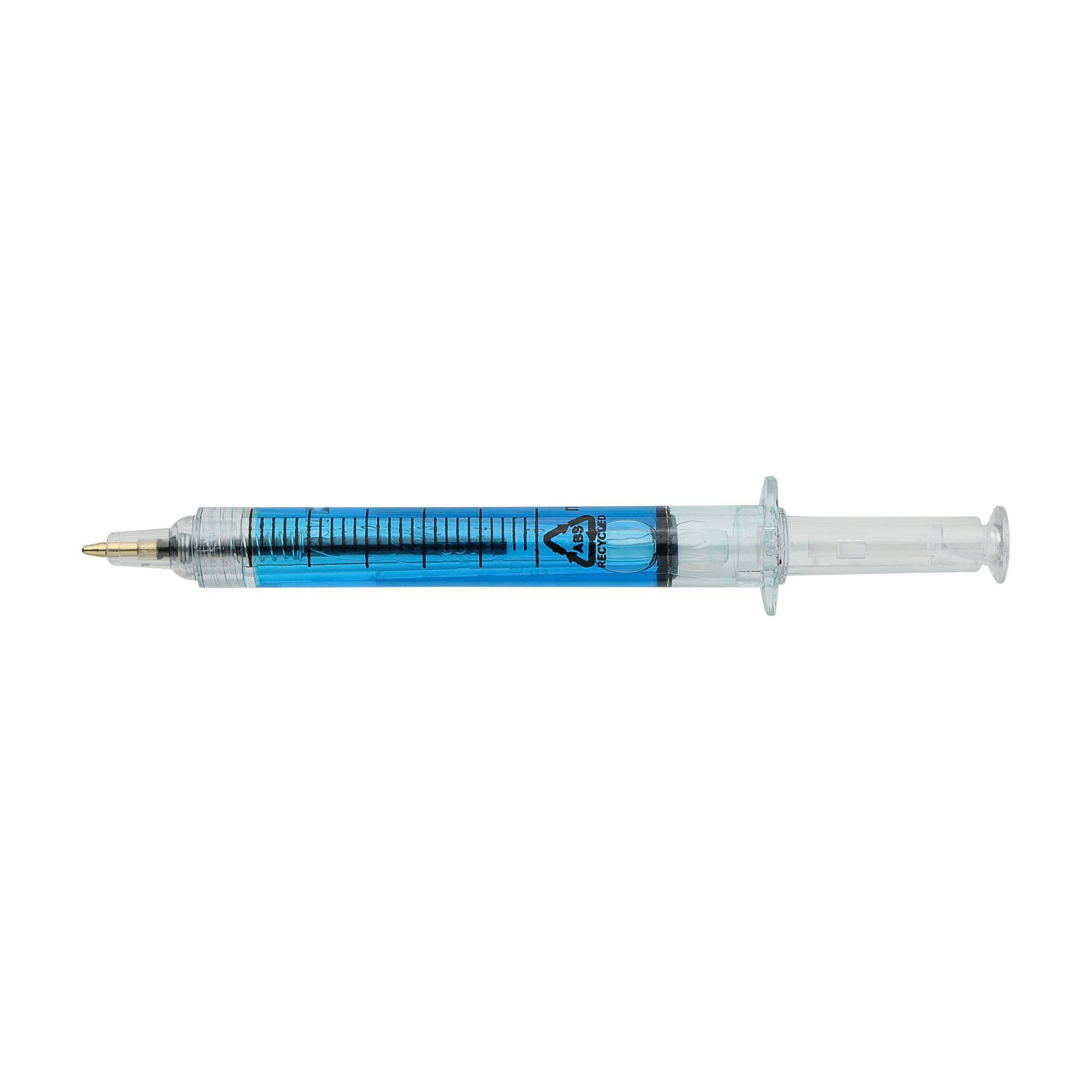 Ballpen Dr. David | Recycled plastic | Syringe shape