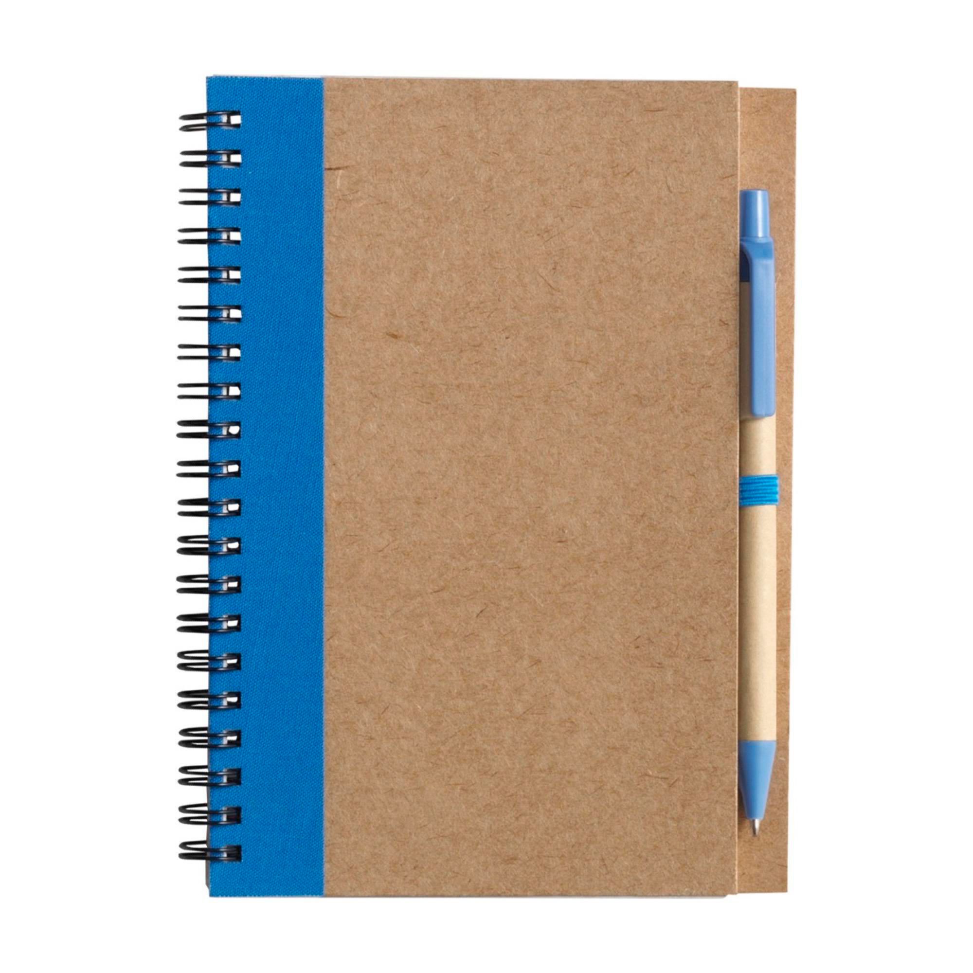 Cuaderno Stella | Cartón reciclado | Rayado | Bolígrafo