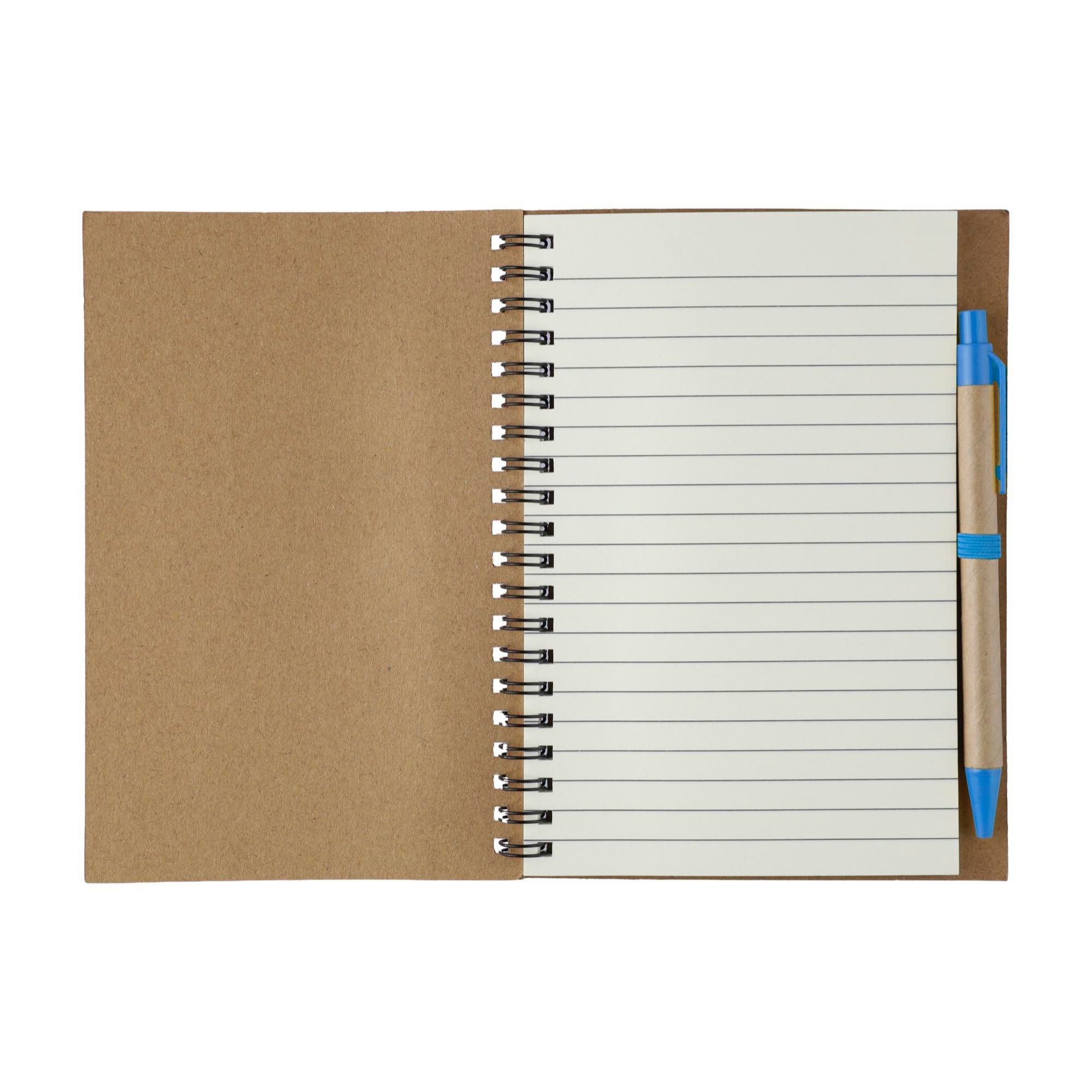 Cuaderno Stella | Cartón reciclado | Rayado | Bolígrafo