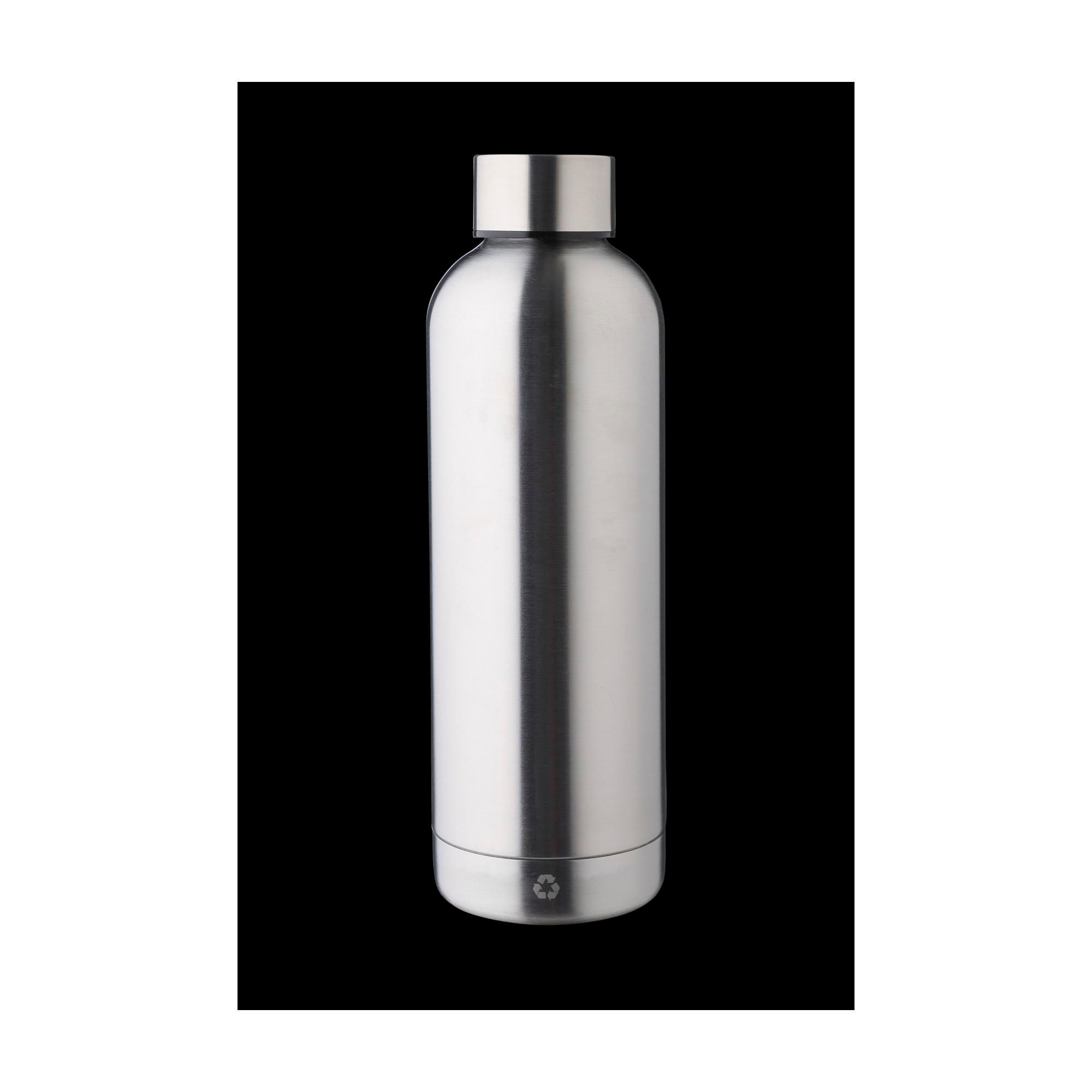 Botella de acero inox. reciclado Isaiah 500 ml