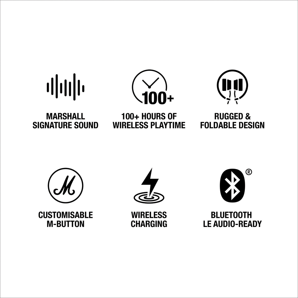 Marshall Major V 100H+ Headphone