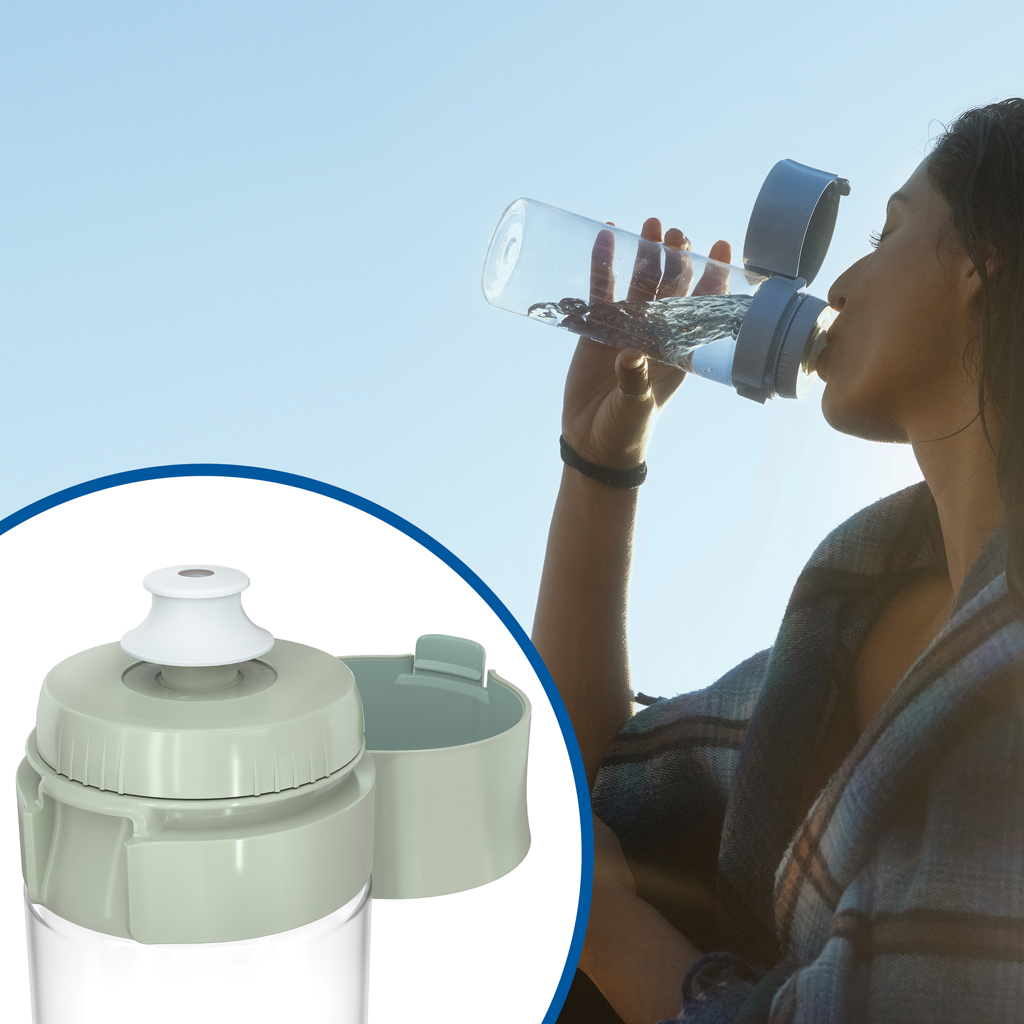BRITA VITAL Water filter bottle incl. 2 filters 600ML