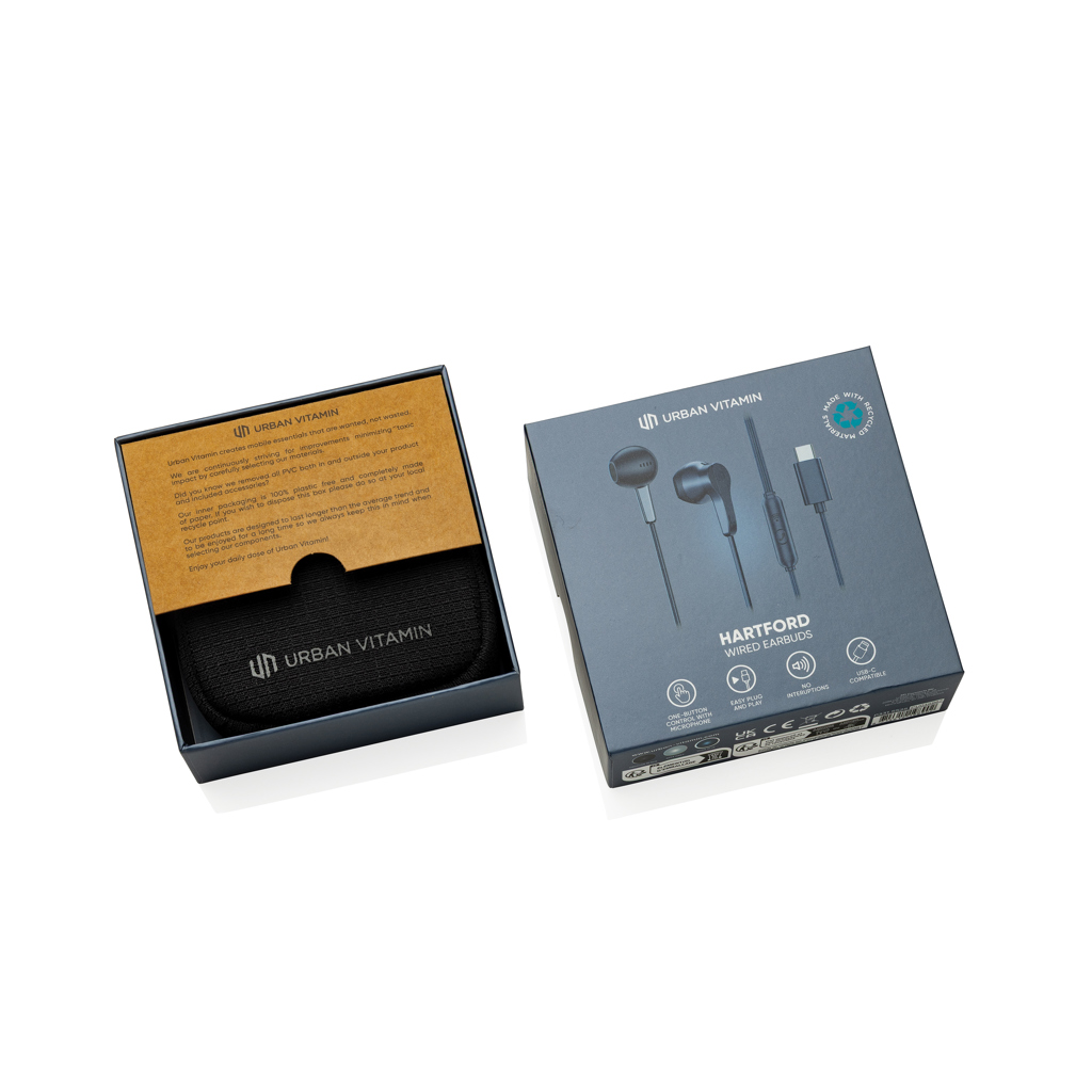 Auriculares con cable Urban Vitamin Hartford RCS