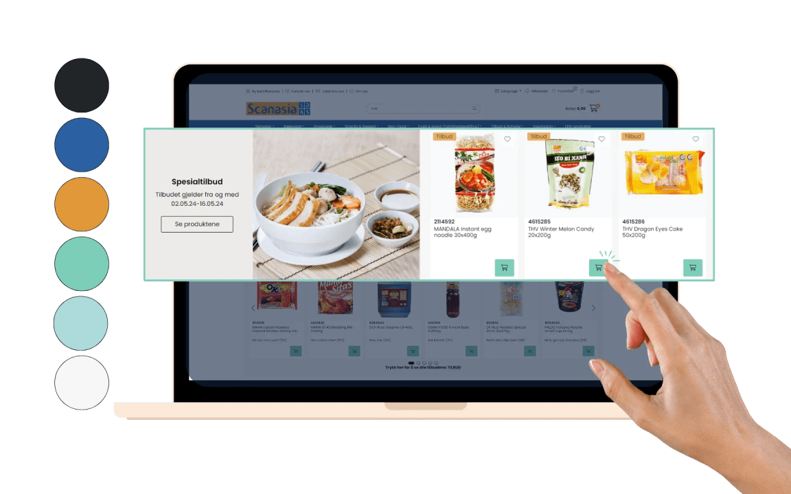 Ny nettbutikk for Scanasia med fokus på design