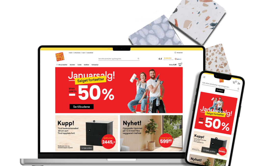 Right Price Tiles - Netthandeløsning resulterte i økt omsetning