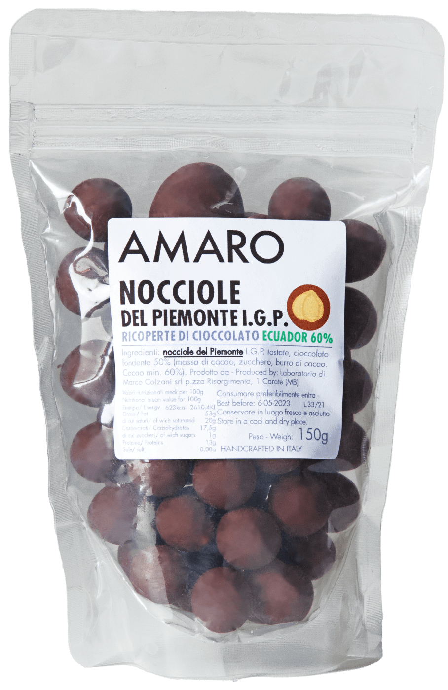 Chocolate Covered Hazelnuts (Dragee di Nocciole Alta Langa