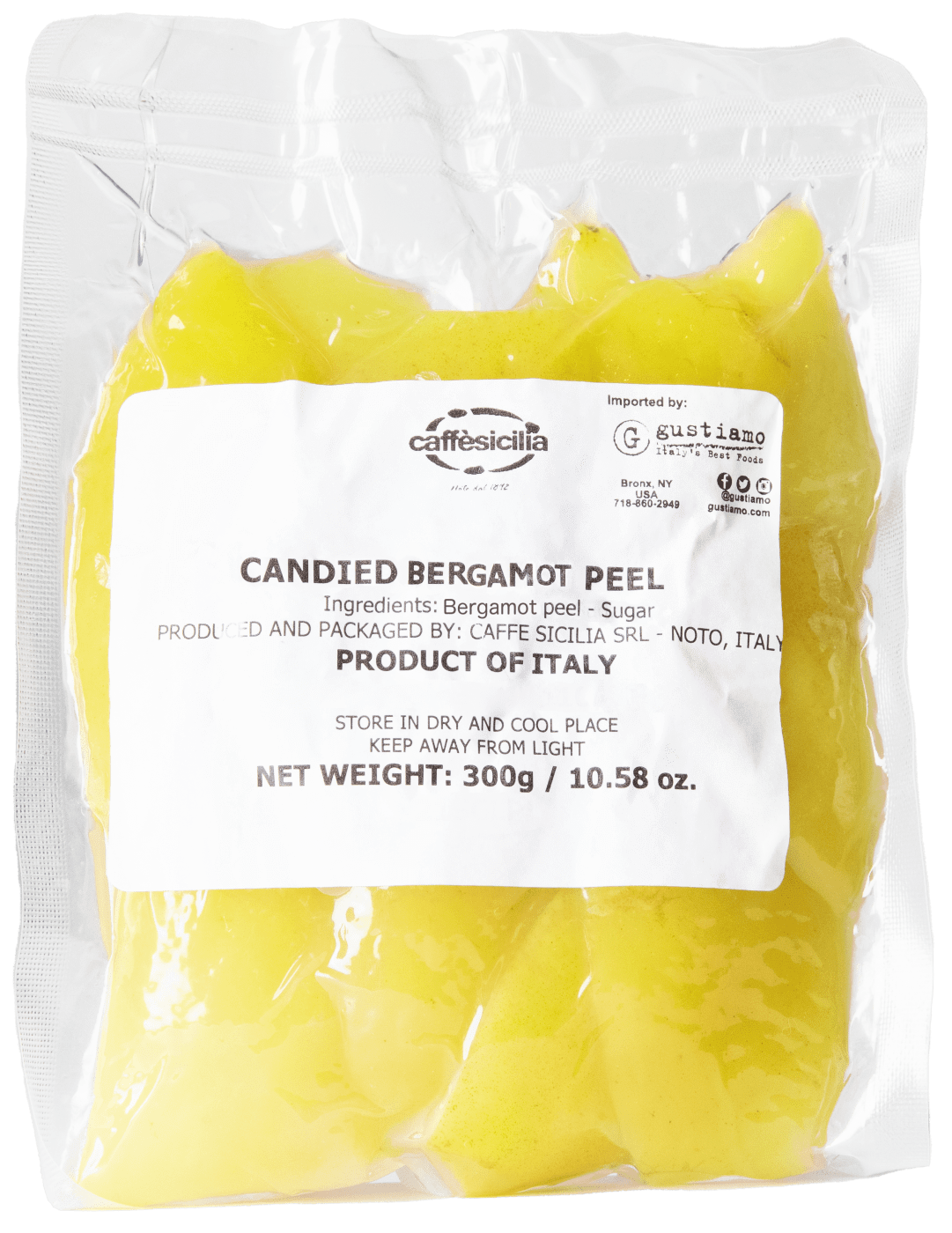 Candied Bergamot Peels (Scorze Candite di Bergamotto)