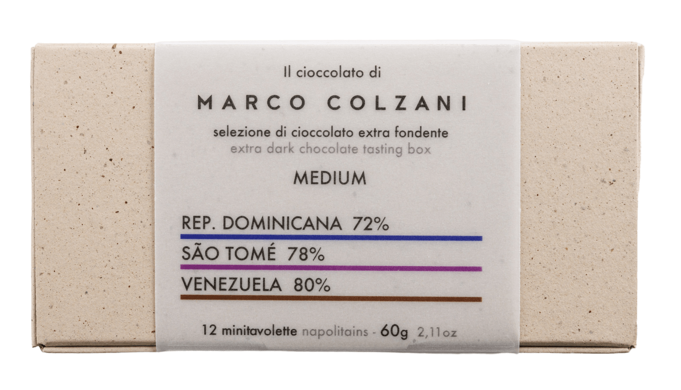Single Origin Dark Chocolate Tasting Box (Box Degustazione