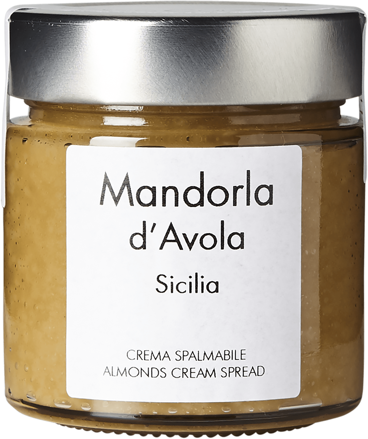 Raw italian almonds top