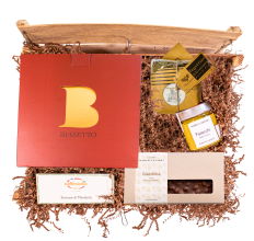 italian food gift basket sweet treats