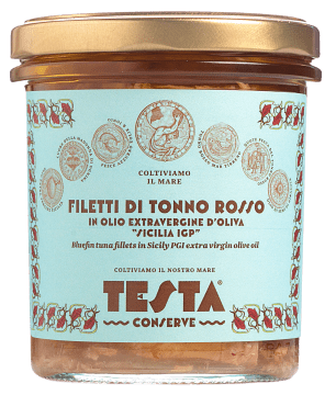 sustainable bluefin tuna fillets sicily in extra virgin olive oil
