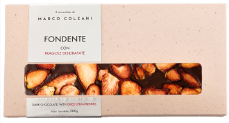 bean to bar single origin chocolate bark strawberries