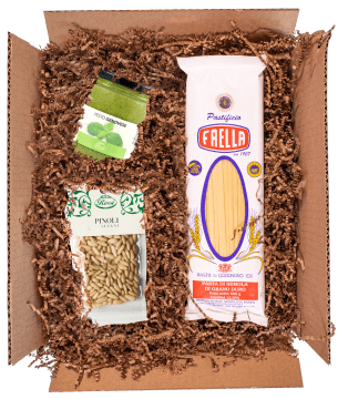 italian food gift basket linguine al pesto