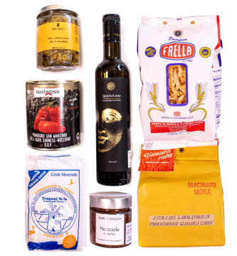 italian food gift basket dinner party 