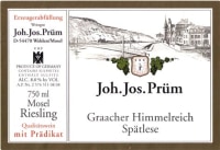 Graacher Himmelreich Riesling Spätlese (fruchtsüß)