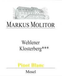 Pinot Blanc Wehlener Klosterberg *** trocken