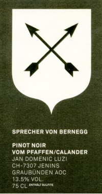 Pinot Noir Vom Pfaffen / Calander 2015