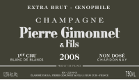 Champagne Extra Brut 1er Cru Oenophile non-dose Flaschengärung 2008