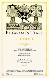 Pheasants Tears Chinuri Skin Contact (Orange Wine) 2013