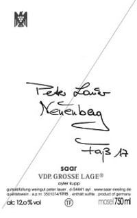 Neuenberg Riesling Faß 17 feinherb