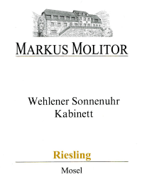 Riesling Wehlener Sonnenuhr Kabinett Goldene Kapsel (fruchtsüß)