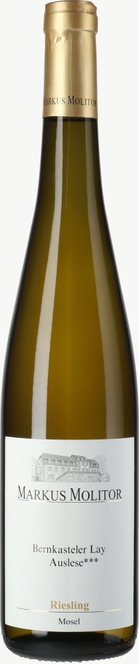 Riesling Bernkasteler Lay Auslese *** Goldene Kapsel (fruchtsüß) 2015