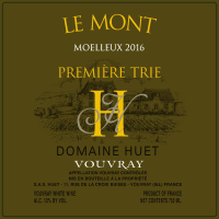 Vouvray Le Mont Moelleux 1ere Trie (fruchtsüß) 2016