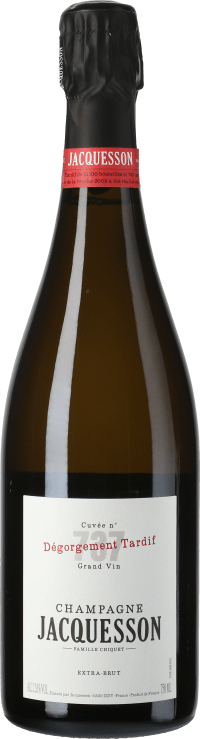 Champagne Cuvee 737 Degorgement Tardif Flaschengärung