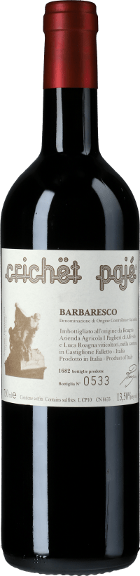 Barbaresco Crichet Paje 2010
