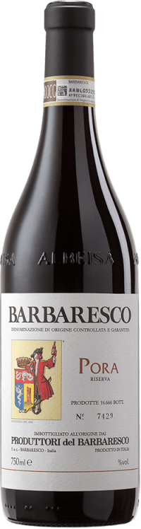 Barbaresco Riserva Pora DOCG 2015