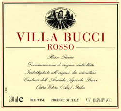 Villa Bucci Rosso 2010