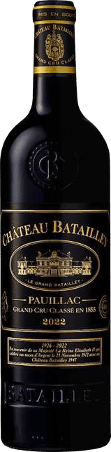 Chateau Batailley 5eme Cru 2022